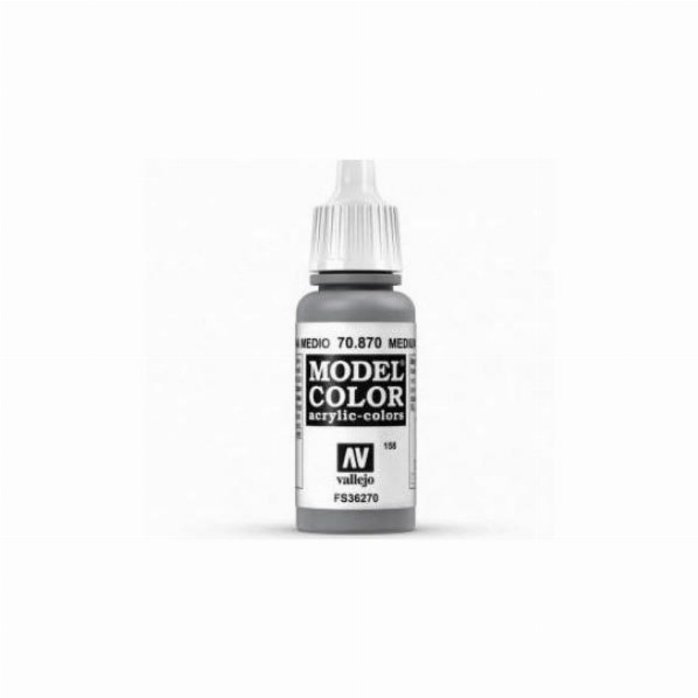 Vallejo Model Color – Medium Sea Grey Χρώμα Μοντελισμού (18ml)