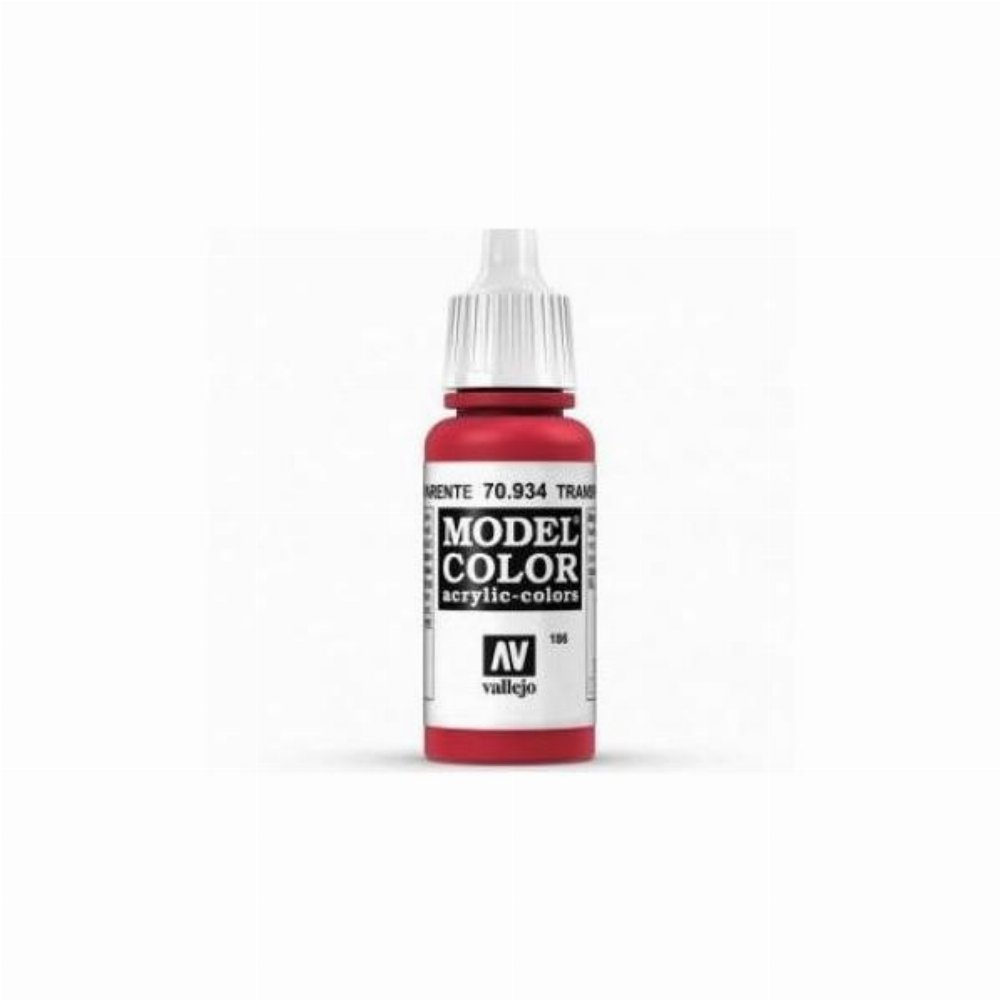 Vallejo Model Color – Transparent Red Χρώμα Μοντελισμού (18ml)