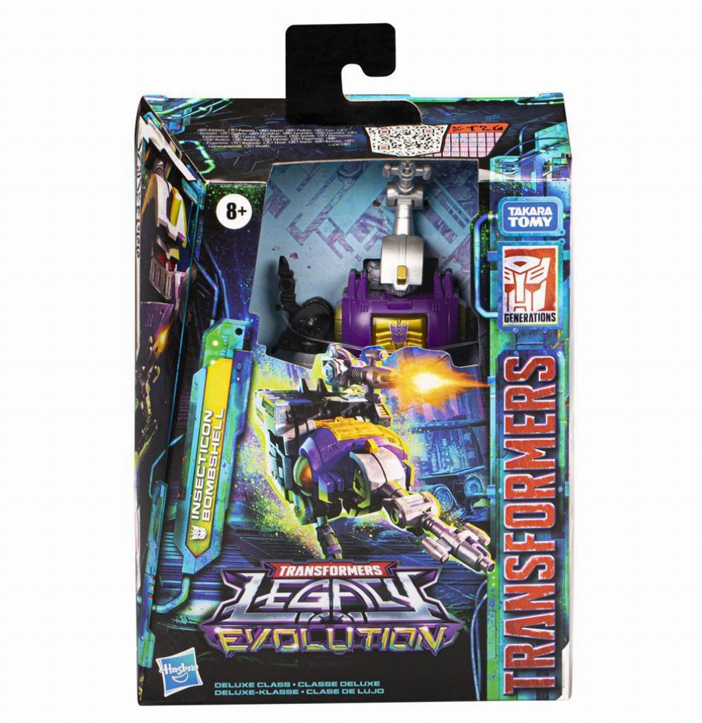 Transformers: Generations Legacy Evolution Deluxe Class – Insecticon Bombshell Φιγούρα Δράσης (14cm)