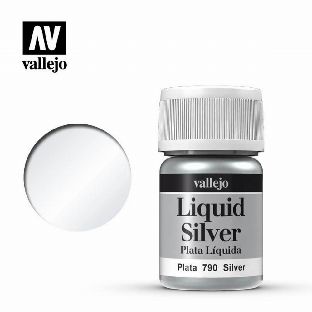 Vallejo Model Metal Color – Silver Χρώμα Μοντελισμού (35ml)