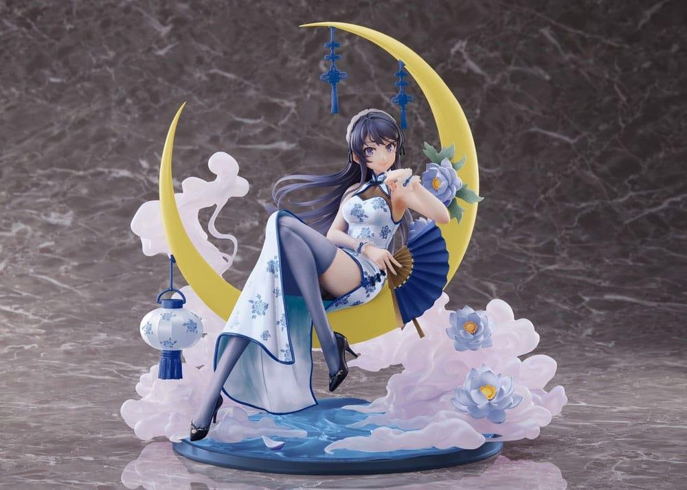 Rascal Does Not Dream of Bunny Girl Senpai – Mai Sakurajima White Mandarin Dress 1/7 Φιγούρα Αγαλματίδιο (25cm)