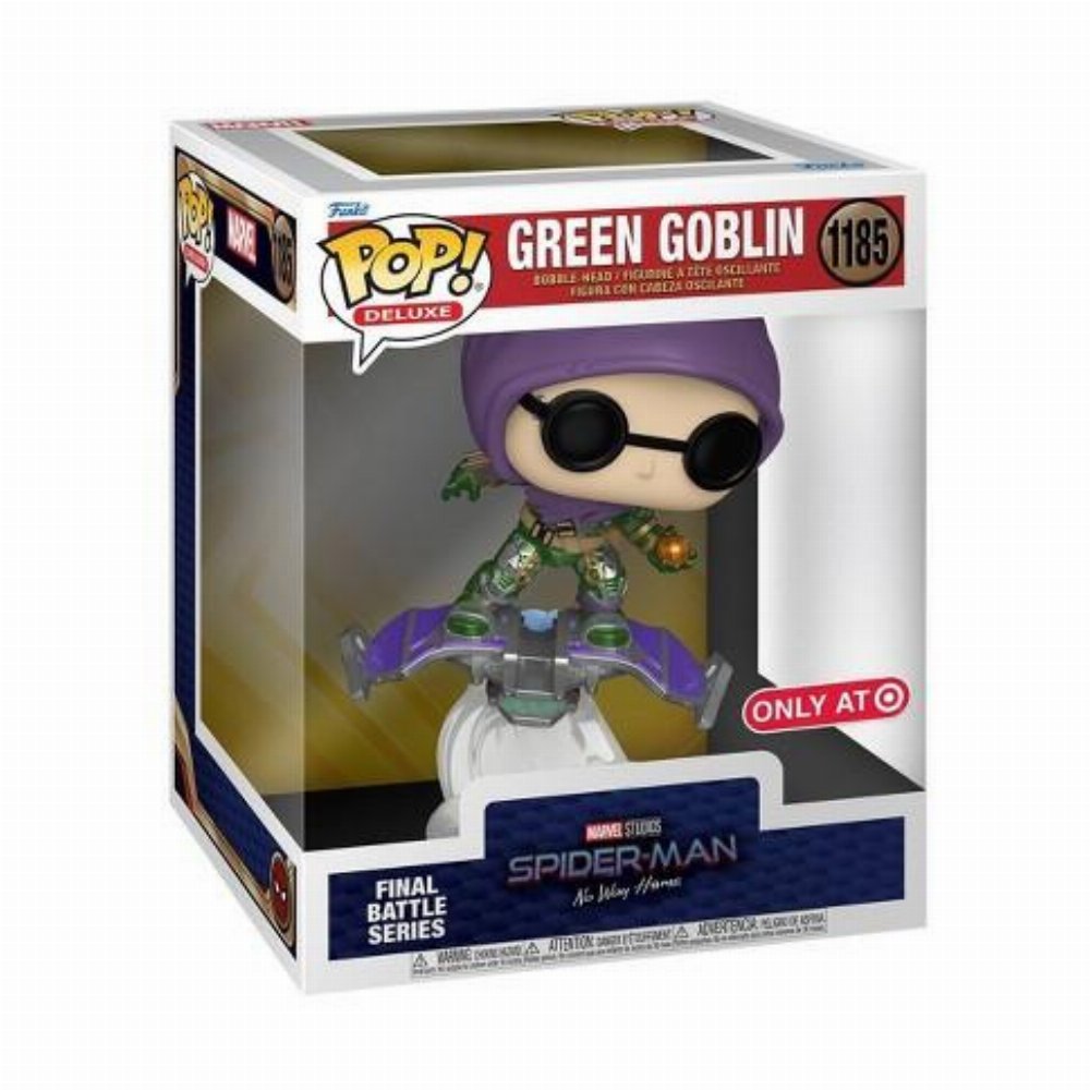 Φιγούρα Funko POP! Deluxe: Spider-Man No Way Home – Green Goblin (Final Battle Series) #1185 (Exclusive)