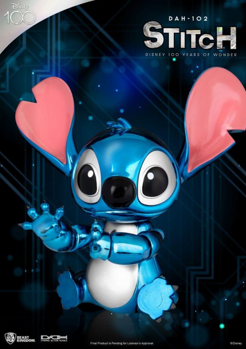 Disney (100th Anniversary): Lilo & Stitch – Stitch 1/9 Φιγούρα Δράσης (16cm)
