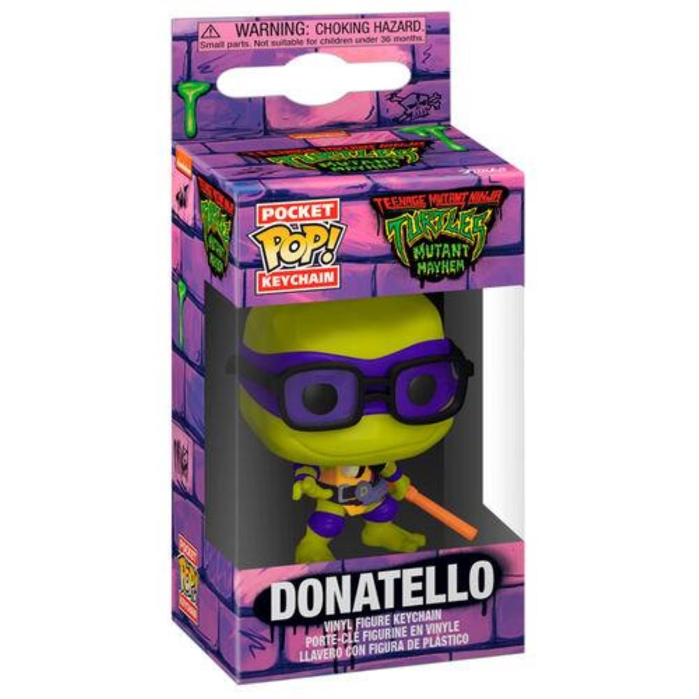 Funko Pocket POP! Μπρελόκ Teenage Mutant Ninja Turtles – Donatello Φιγούρα