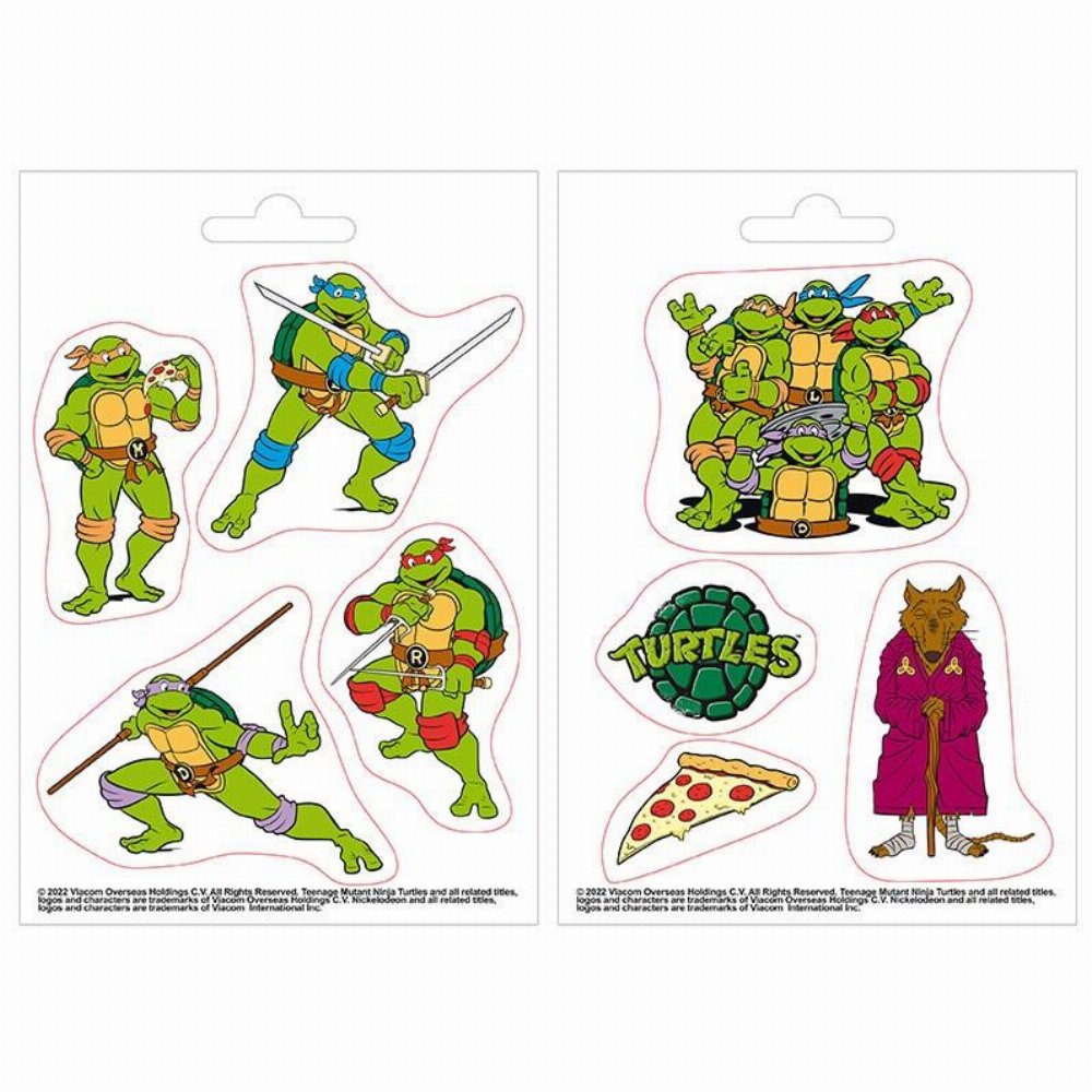 Teenage Mutant Ninja Turtles – Turtles & Splinter Αυτοκόλλητα