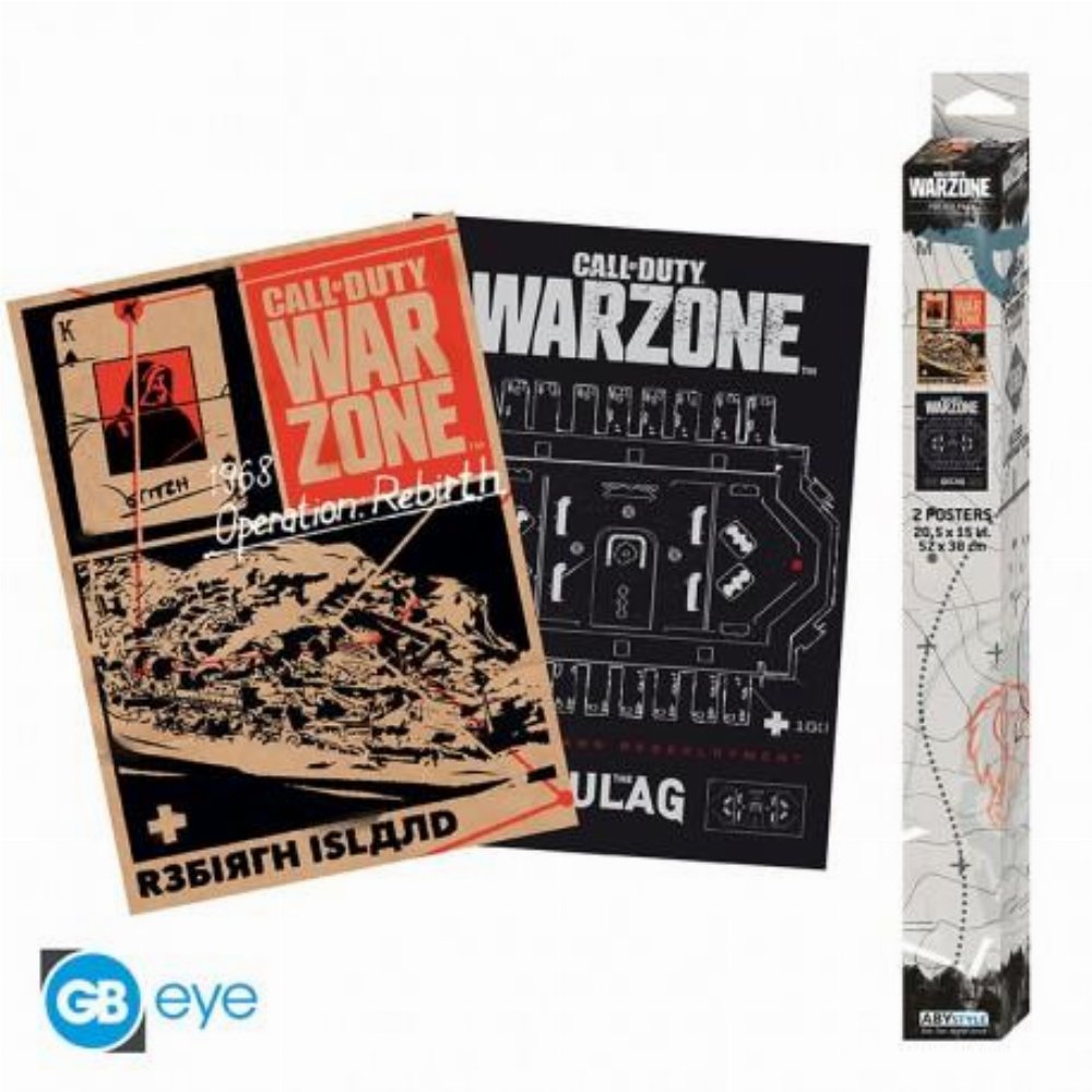 Call of Duty – Warzone Chibi 2-Pack Αυθεντικές Αφίσες (52x38cm)