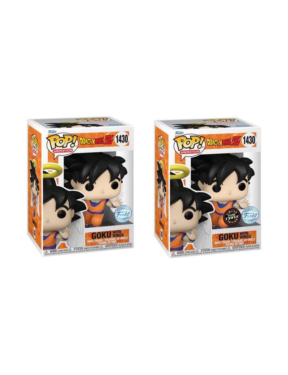 Φιγούρες Funko POP! Bundle of 2: Dragon Ball Z – Goku with Wings #1430 & Chase (Exclusive)