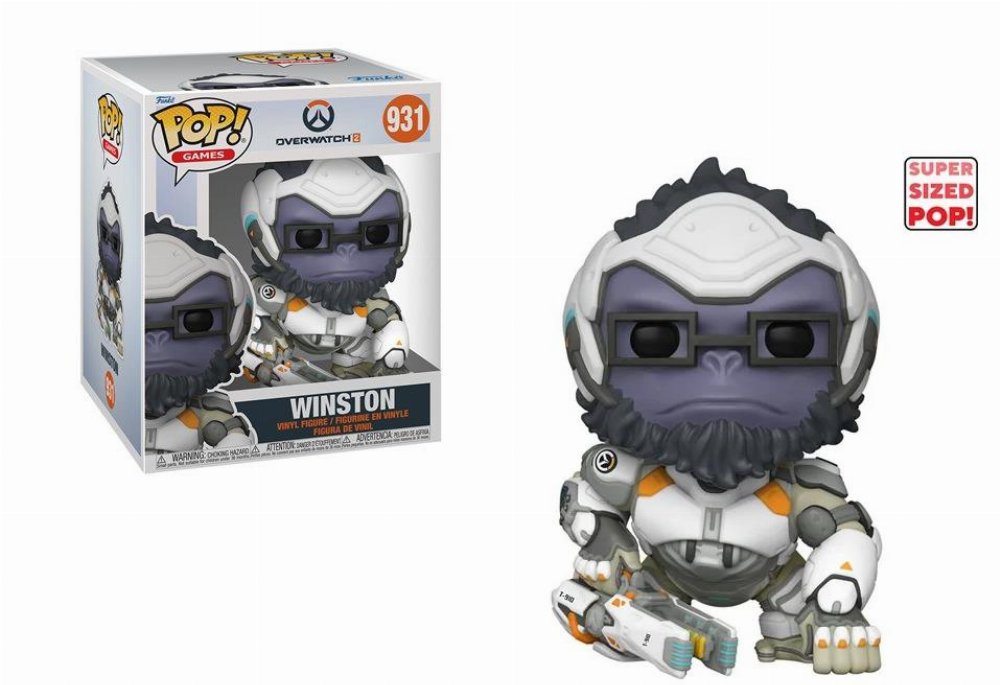 Φιγούρα Funko POP! Overwatch 2 – Winston #931 Supersized
