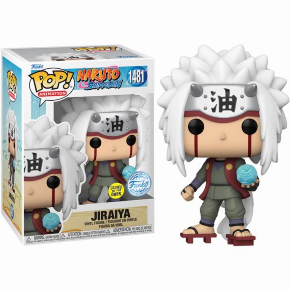 Φιγούρα Funko POP! Naruto Shippuden – Jiraiya with Rasengan (GITD) #1481 (Exclusive)