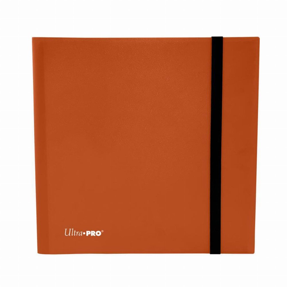 Ultra Pro 12-Pocket Eclipse Pro-Binder – Pumpkin Orange