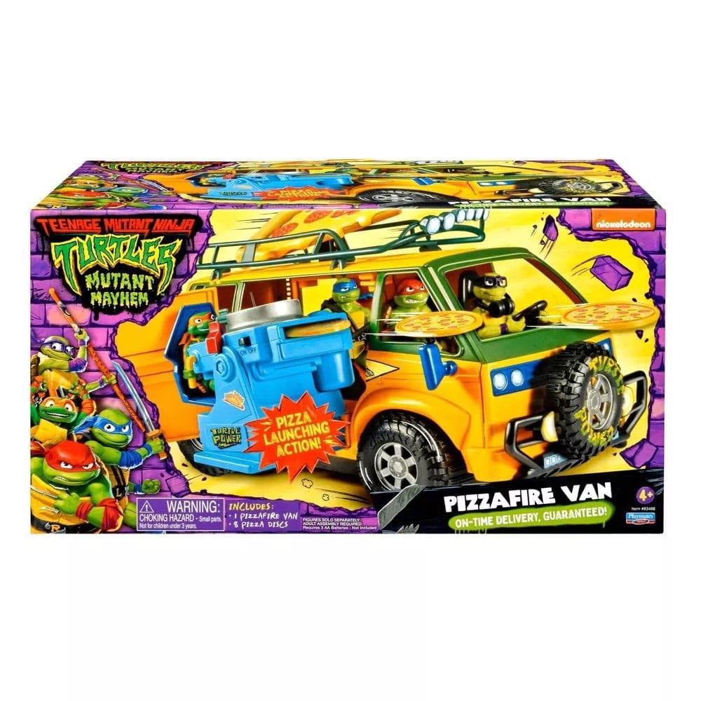 Teenage Mutant Ninja Turtles: Mutant Mayhem – Pizzafire Van Φιγούρα Δράσης (20cm)