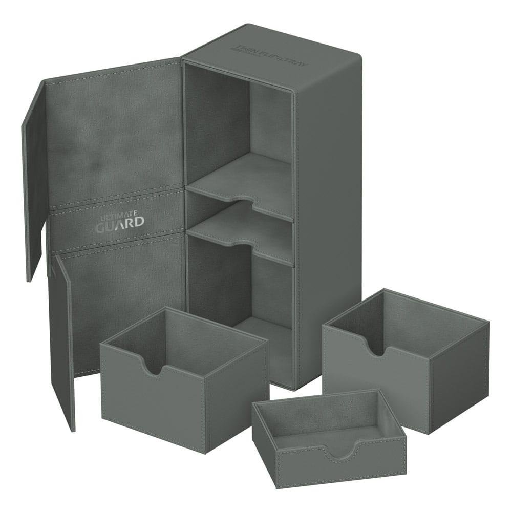 Ultimate Guard Flip ‘n’ Tray 266+ Deck Box – XenoSkin Grey