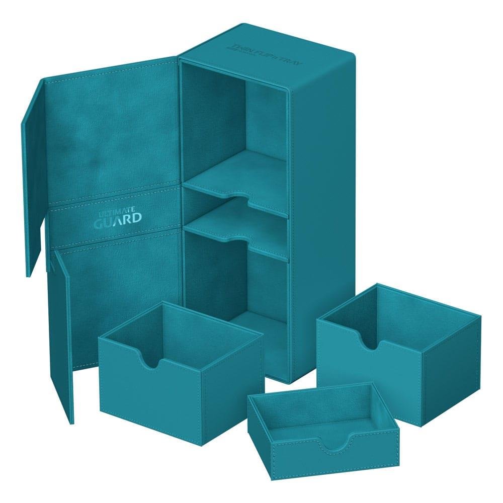 Ultimate Guard Flip ‘n’ Tray 266+ Deck Box – XenoSkin Petrol