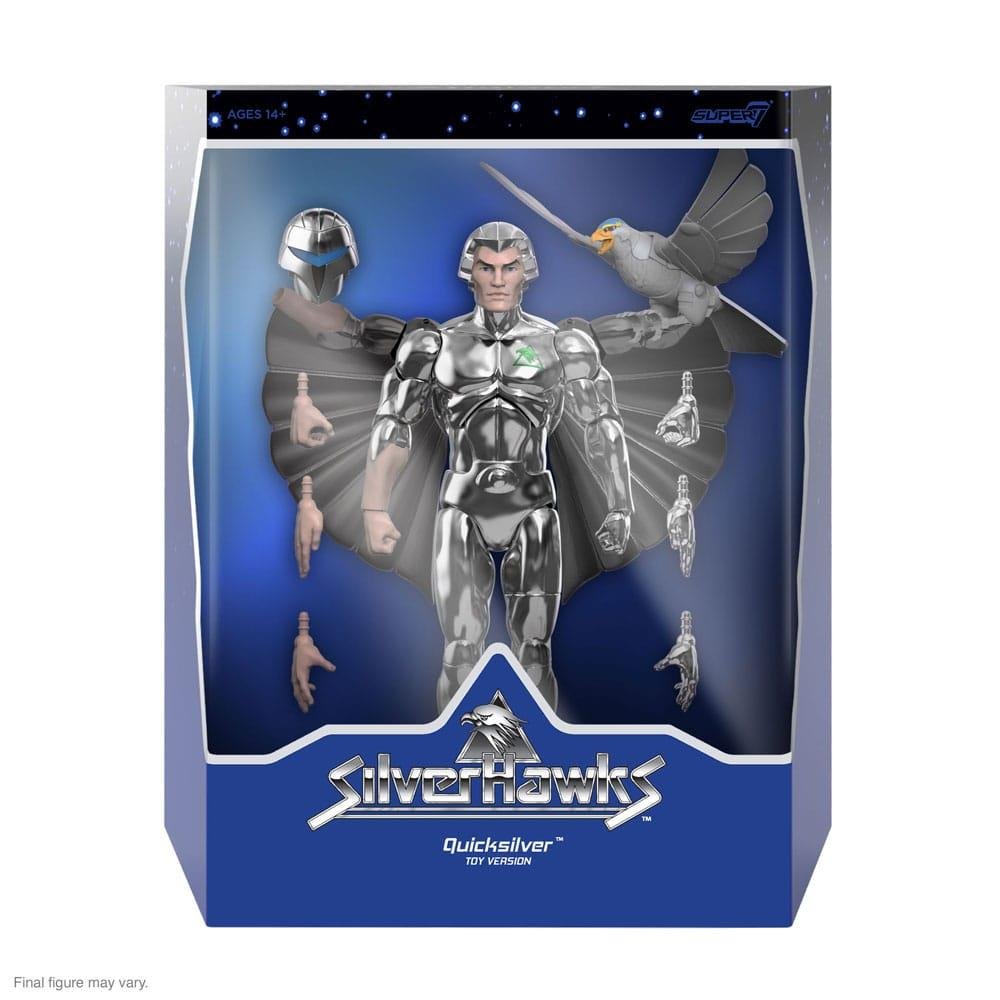 SilverHawks: Ultimates – Quicksilver (Toy Version) Φιγούρα Δράσης (18cm)