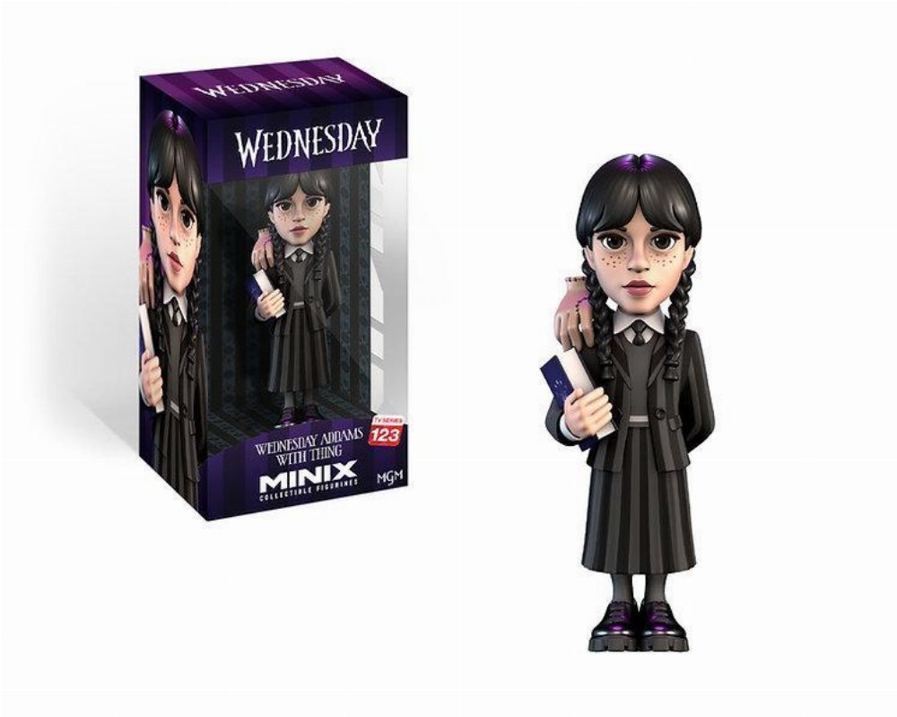 Wednesday: Minix – Wednesday with Thing #123 Φιγούρα Αγαλματίδιο (12cm)