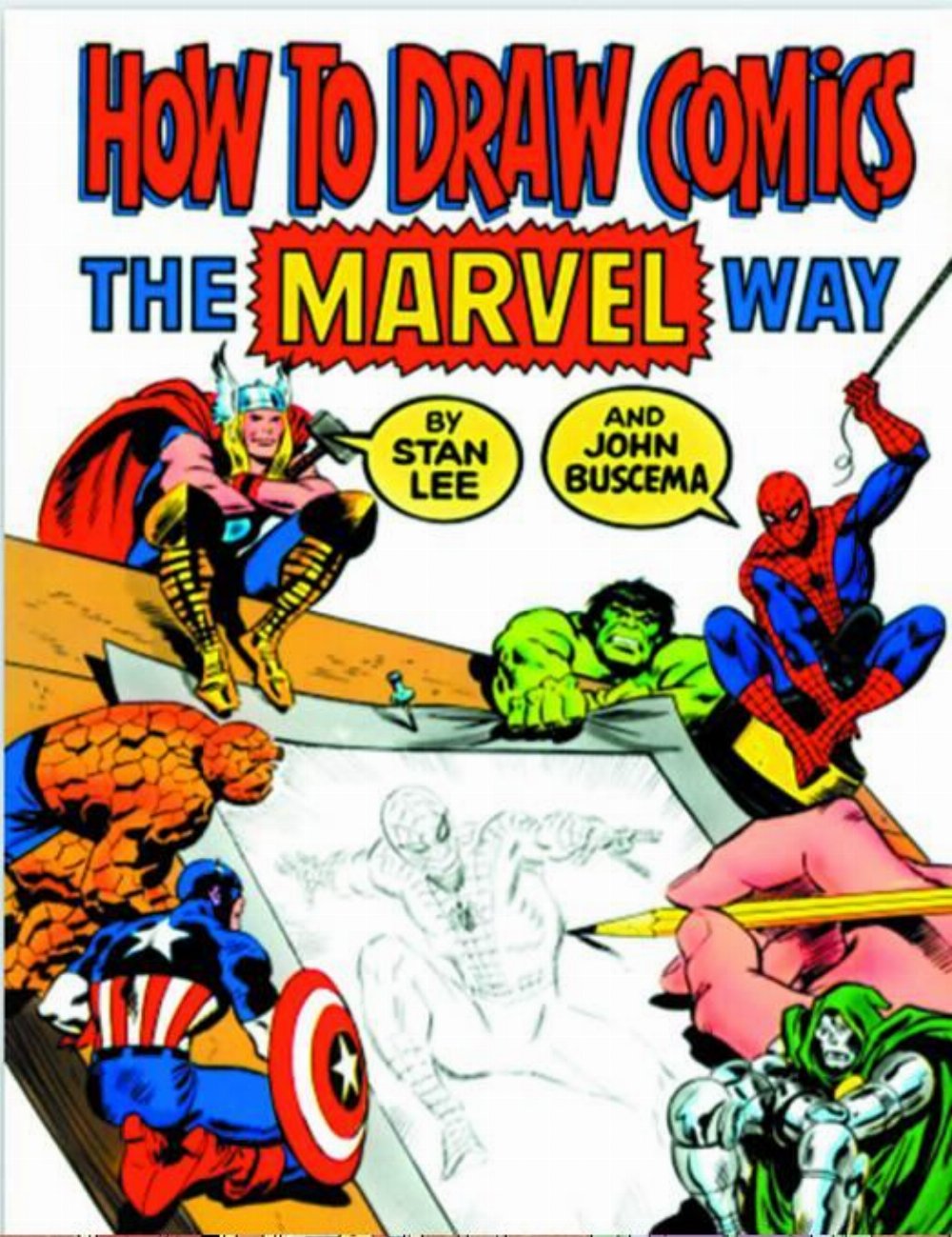 How To Draw Comics The Marvel Way SC New Printing