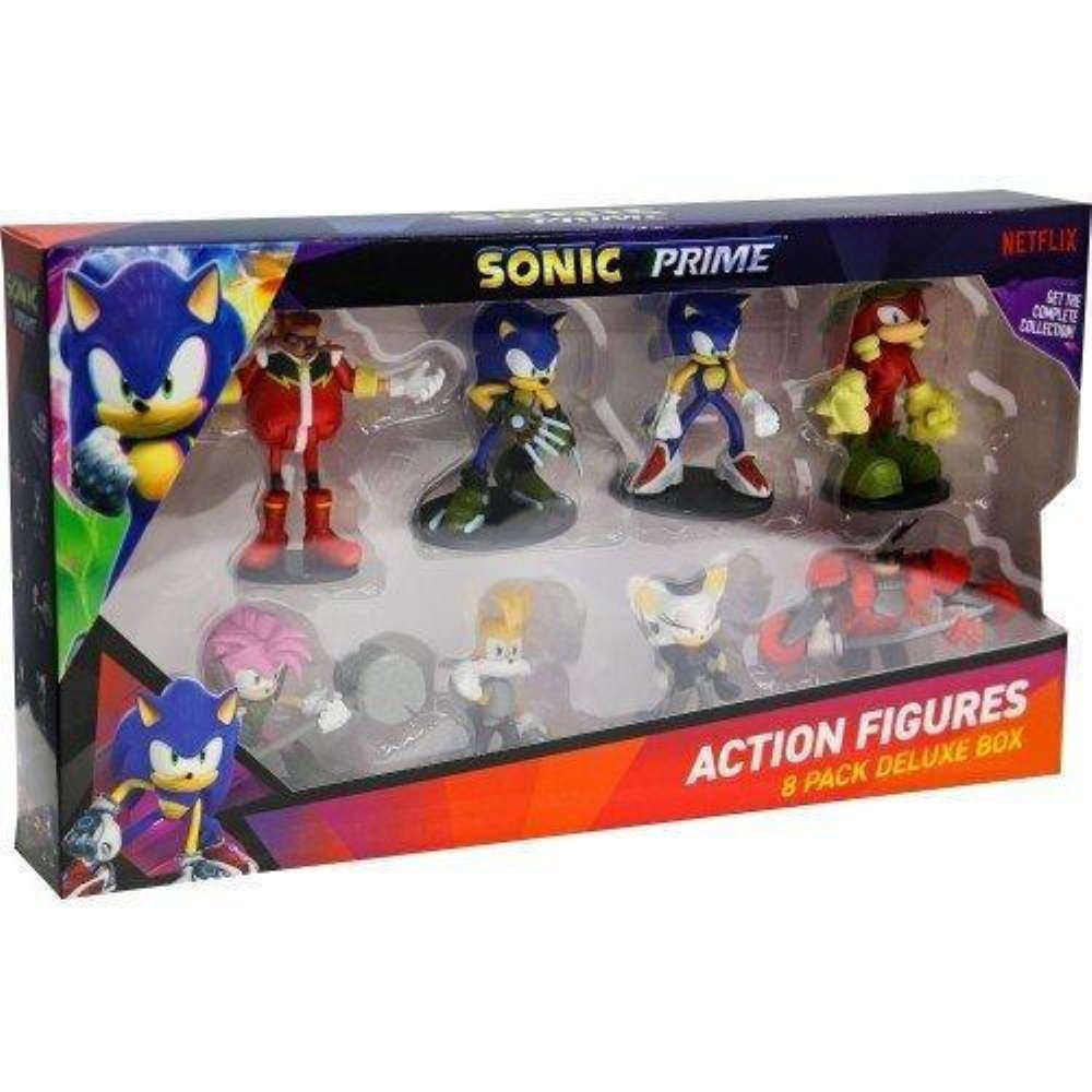Sonic the Hedgehog Prime – Season 1 8-Pack Deluxe Φιγούρες (Τυχαίο Περιεχόμενο)