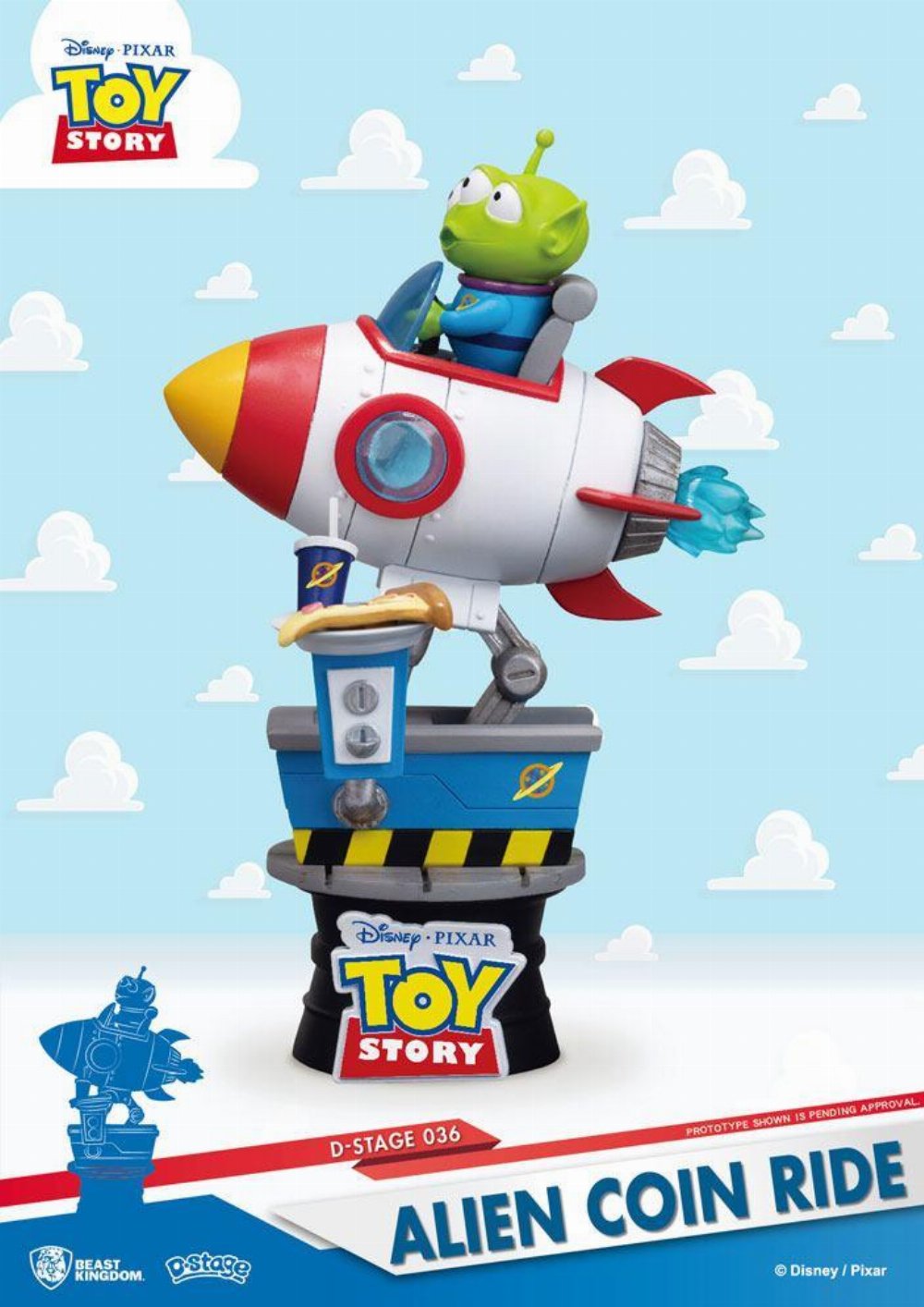 Disney Coin Ride Series: D-Stage – Toy Story Φιγούρα Αγαλματίδιο (15cm)