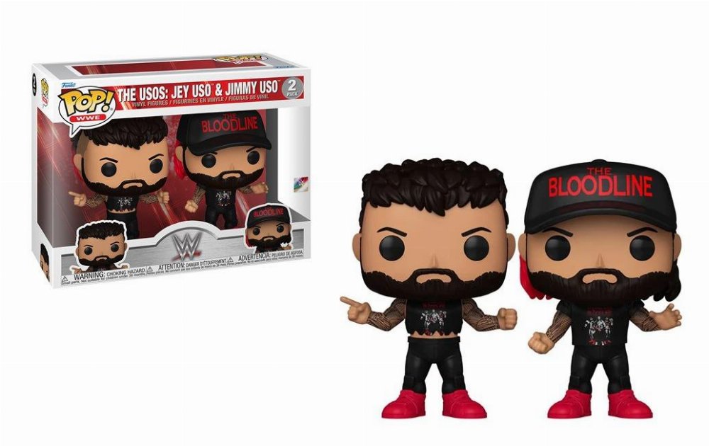 Φιγούρες Funko POP! WWE – The Usos: Jey Uso & Jimmy Uso 2-Pack