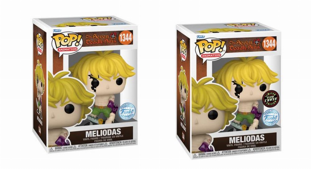 Φιγούρες Funko POP! Bundle of 2: The Seven Deadly Sins – Meliodas #1344 & Chase (Exclusive)