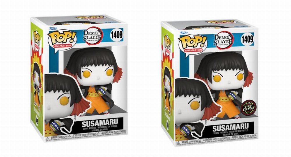 Φιγούρες Funko POP! Bundle of 2: Funko POP! Demon Slayer: Kimetsu no Yaiba – Susamaru #1409 & Chase
