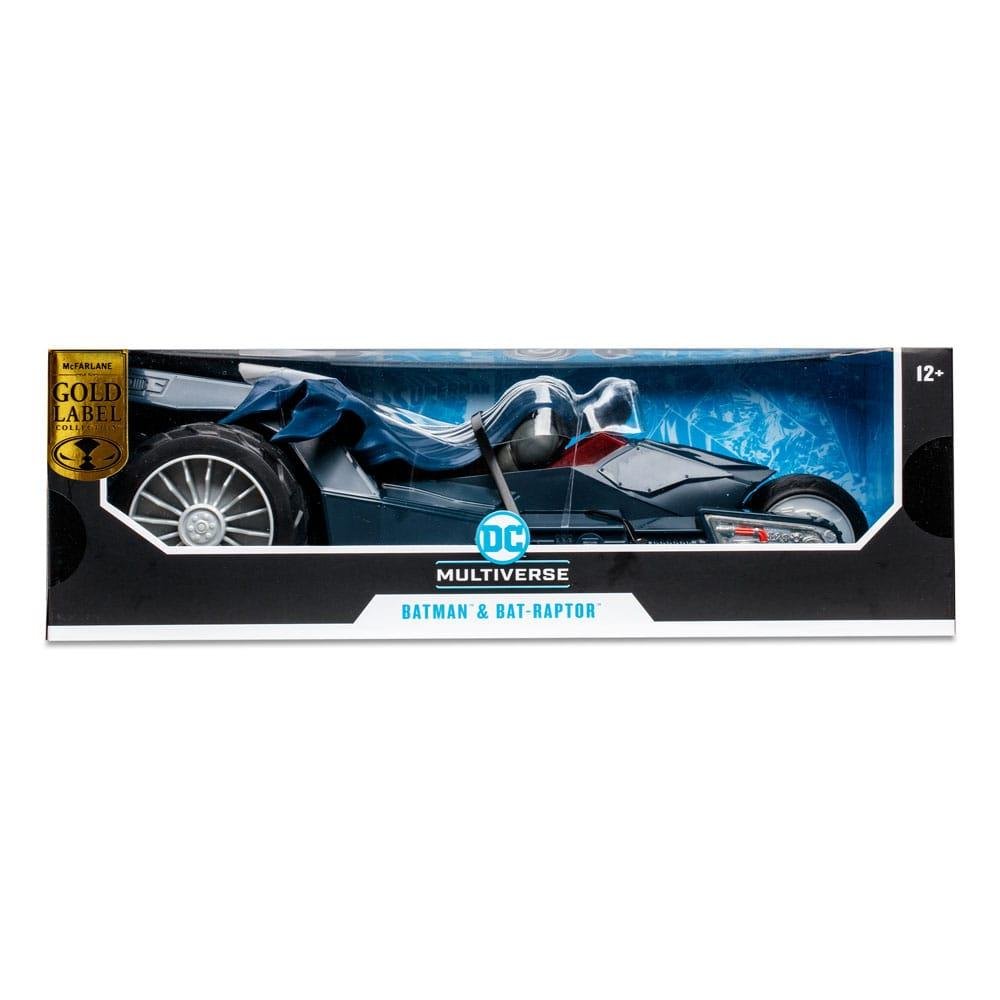 DC Multiverse: Gold Label – Bat-Raptor with Batman Φιγούρα Δράσης (18cm)