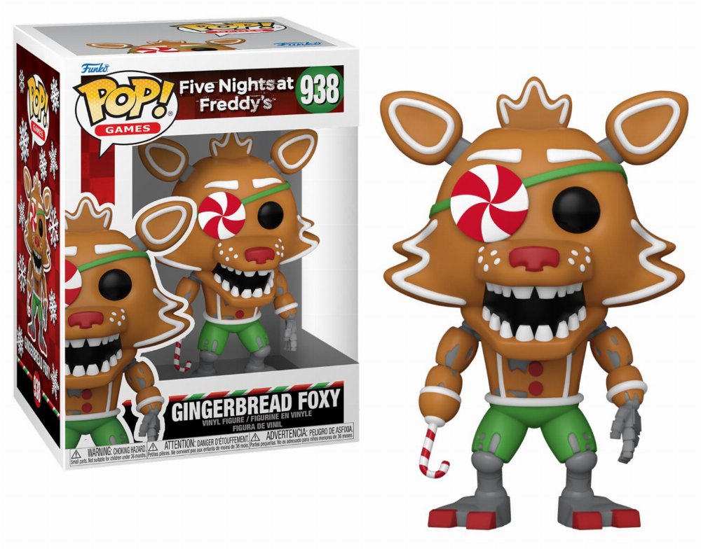 Φιγούρα Funko POP! Five Nights at Freddy’s – Gingerbread Foxy #938