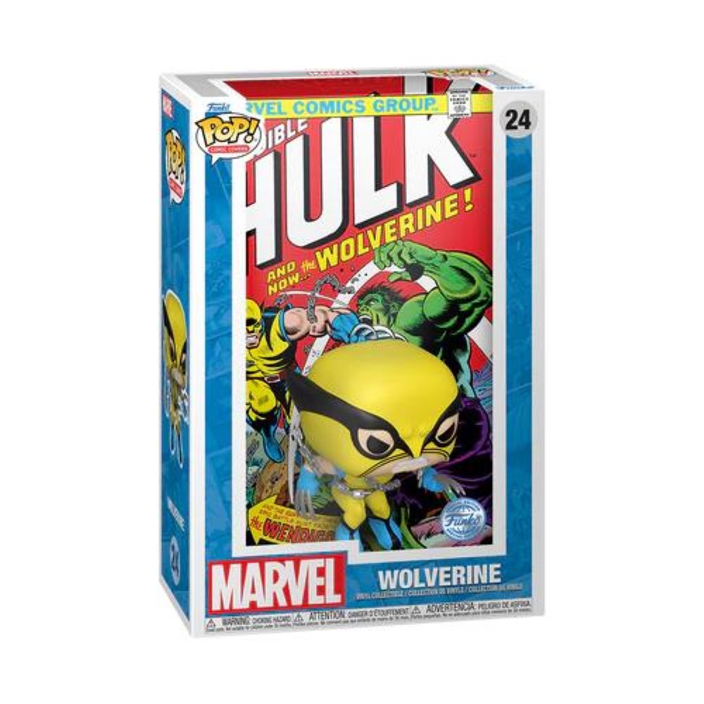 Φιγούρα Funko POP! Comic Covers: The Incredible Hulk – Wolverine #24 (Exclusive)