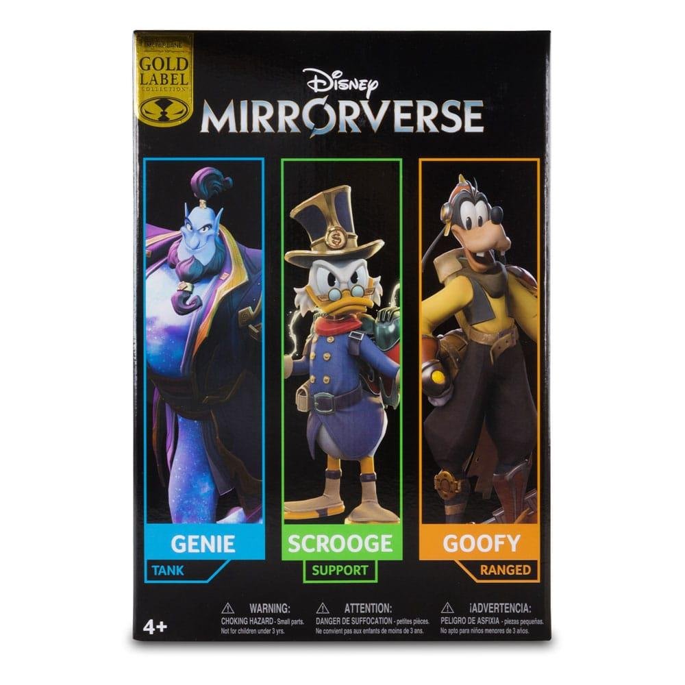 Disney Mirrorverse: Gold Label – Genie, Scrooge, Goofy 3-Pack Φιγούρες Δράσης (13-18cm)