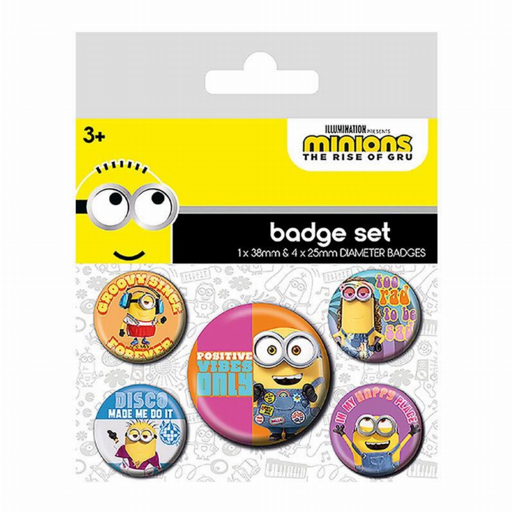 Minions – 5-Pack Κονκάρδες