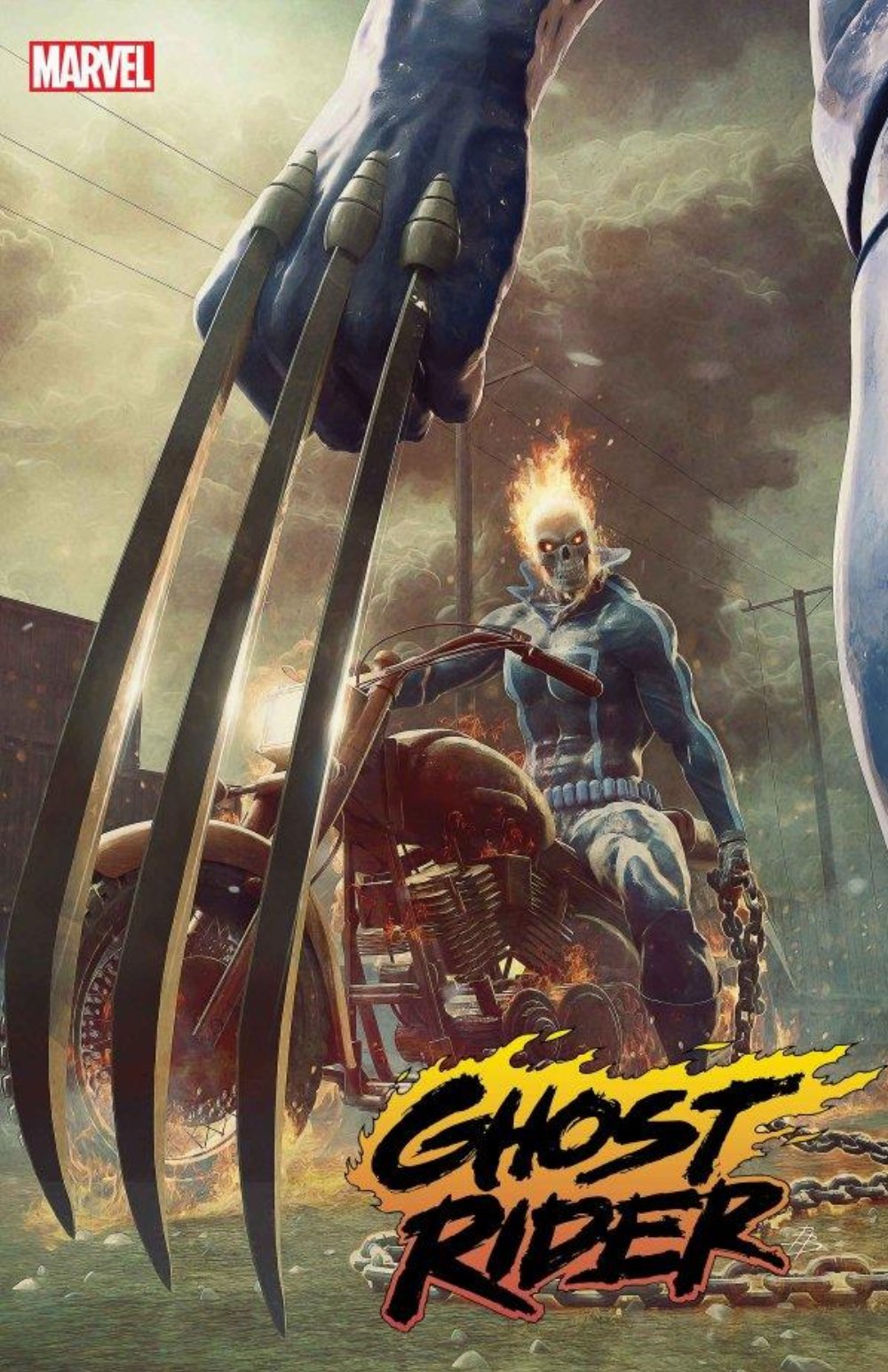 Τεύχος Κόμικ Ghost Rider #17 Barends Variant Cover
