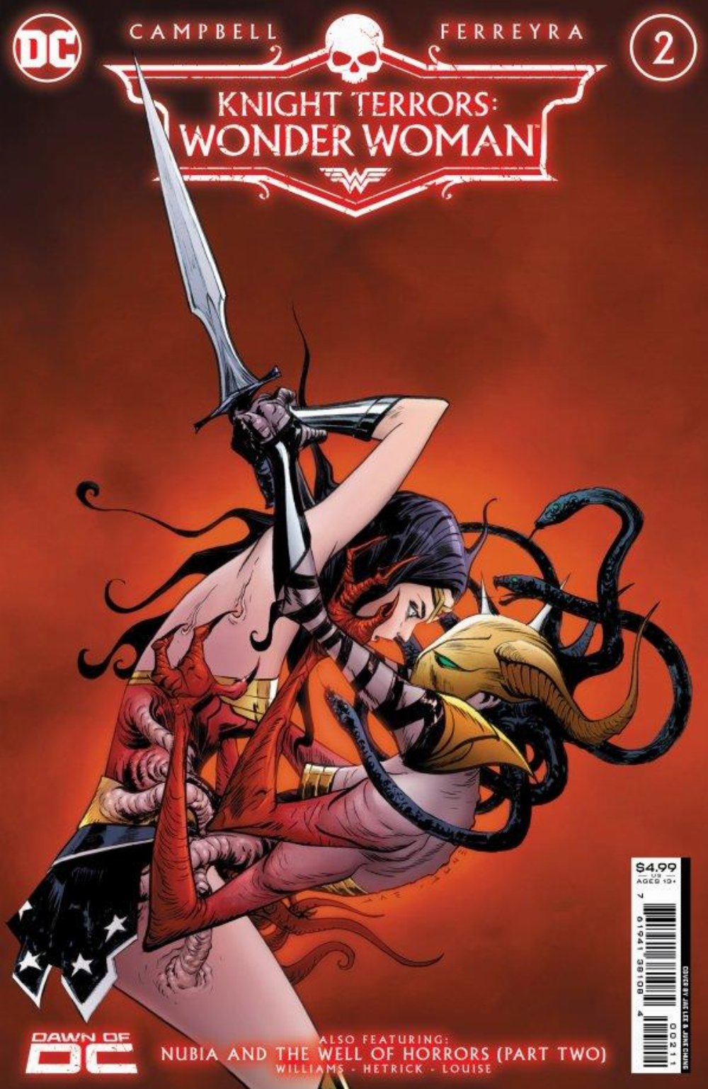Τεύχος Κόμικ Knight Terrors Wonder Woman #2 (OF 2)