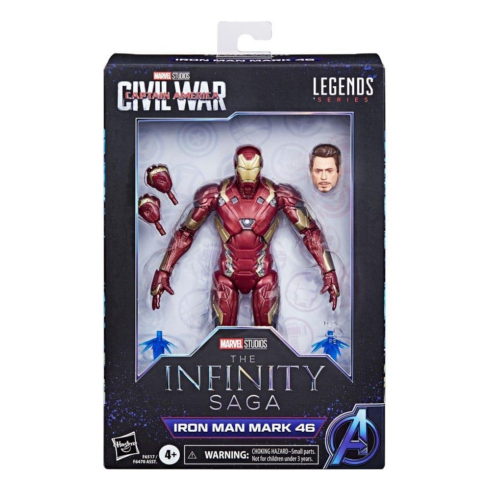 Marvel Legends: The Infinity Saga – Iron Man Mark 46 Φιγούρα Δράσης (15cm)