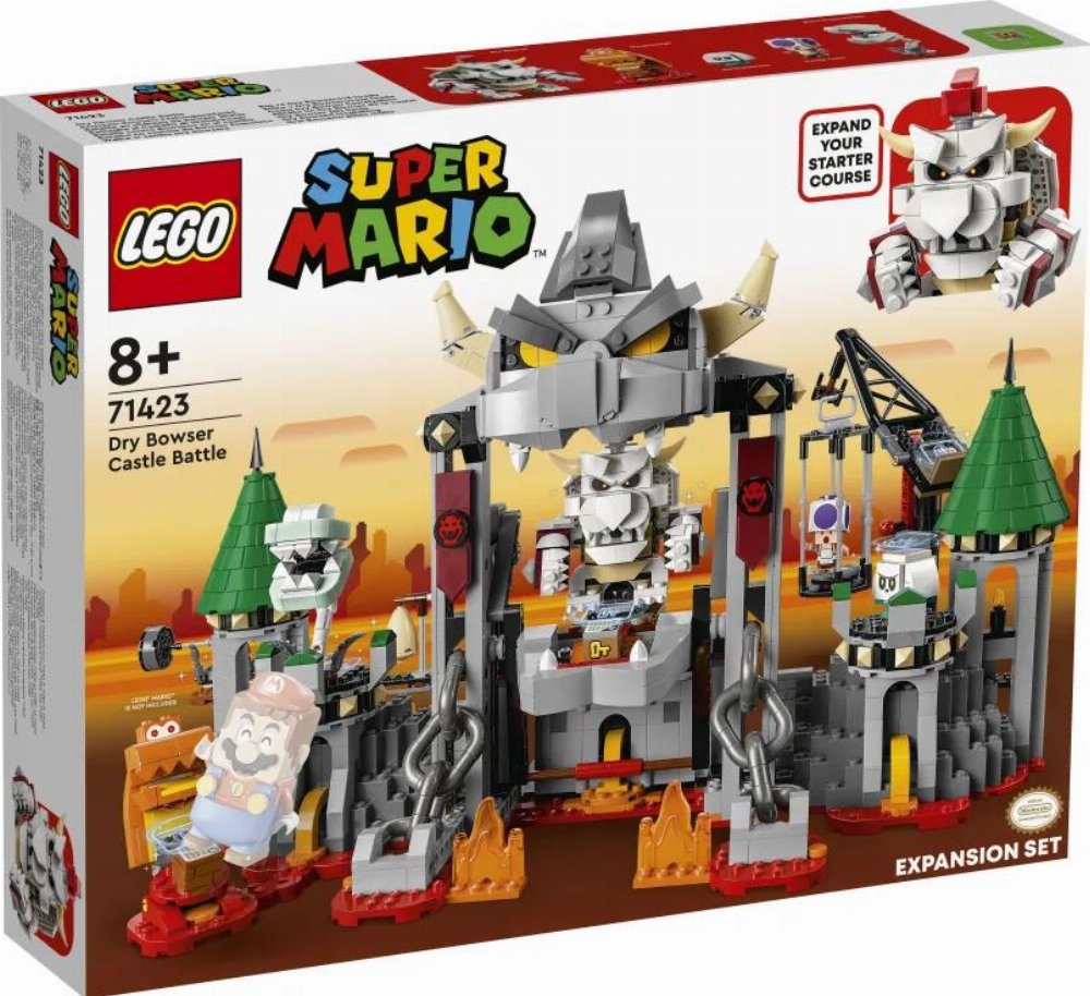 LEGO Super Mario – Dry Bowser Castle Battle Expansion Set (71423)