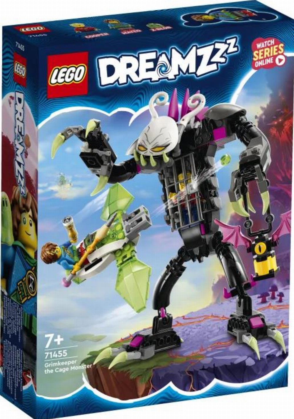 LEGO DreamZzz – Grimkeeper The Cage Monster (71455)
