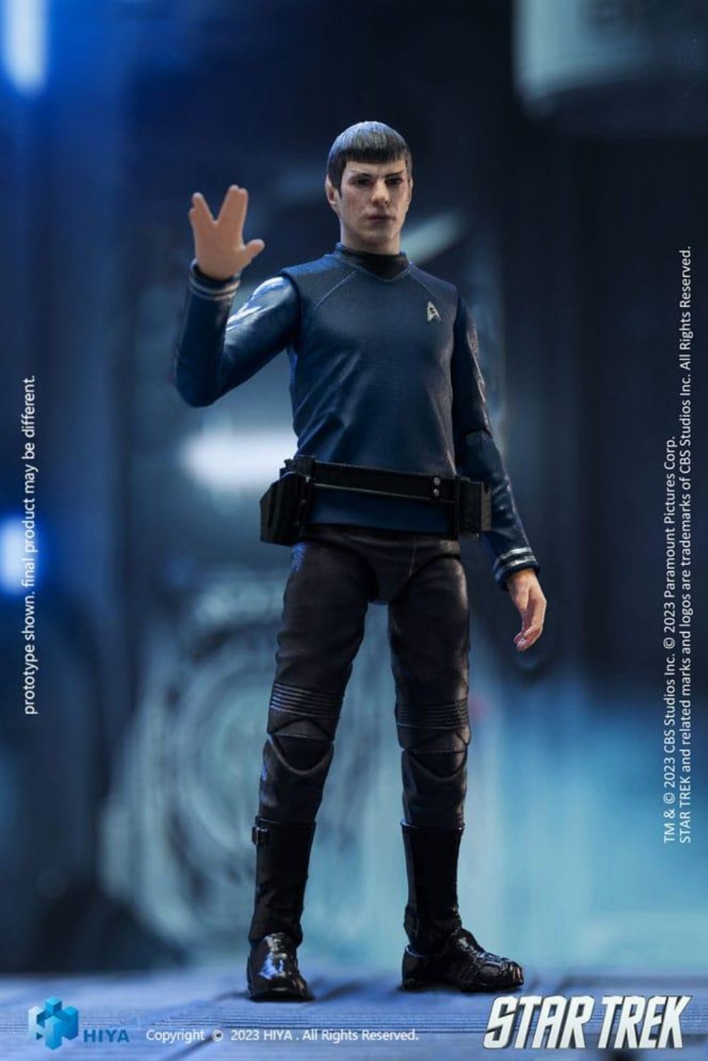 Star Trek: Exquisite Mini – Star Trek 2009 Spock 1/18 Φιγούρα Δράσης (10cm)