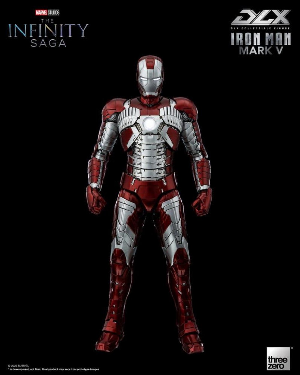 Infinity Saga – Iron Man Mark 5 1/12 Deluxe Φιγούρα Δράσης (17cm)