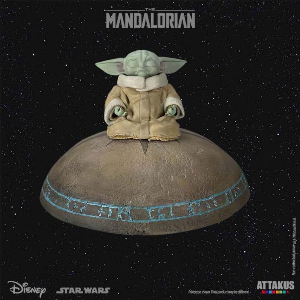 Star Wars: The Mandalorian Classic Collection – Grogu Summoning the Force 1/5 Φιγούρα Αγαλματίδιο (13cm) LE999