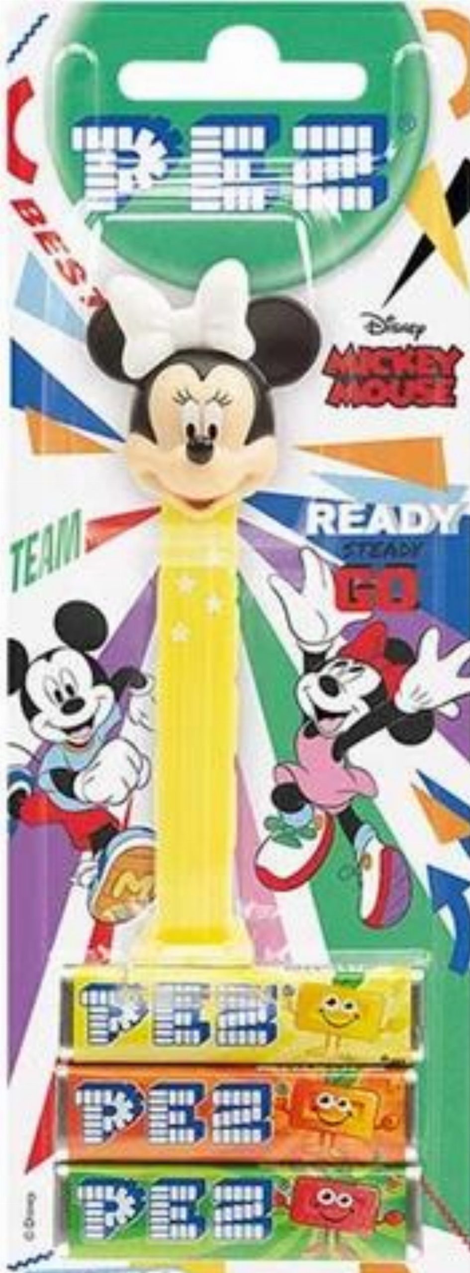 PEZ Dispenser – Team Mickey & Minnie: Minnie Stars