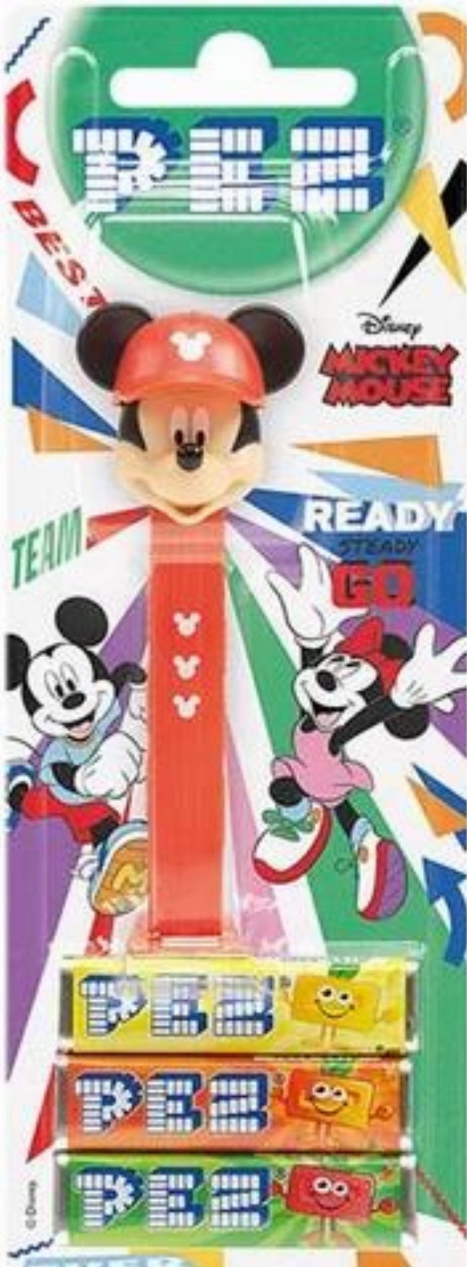 PEZ Dispenser – Team Mickey & Minnie: Mickey Red