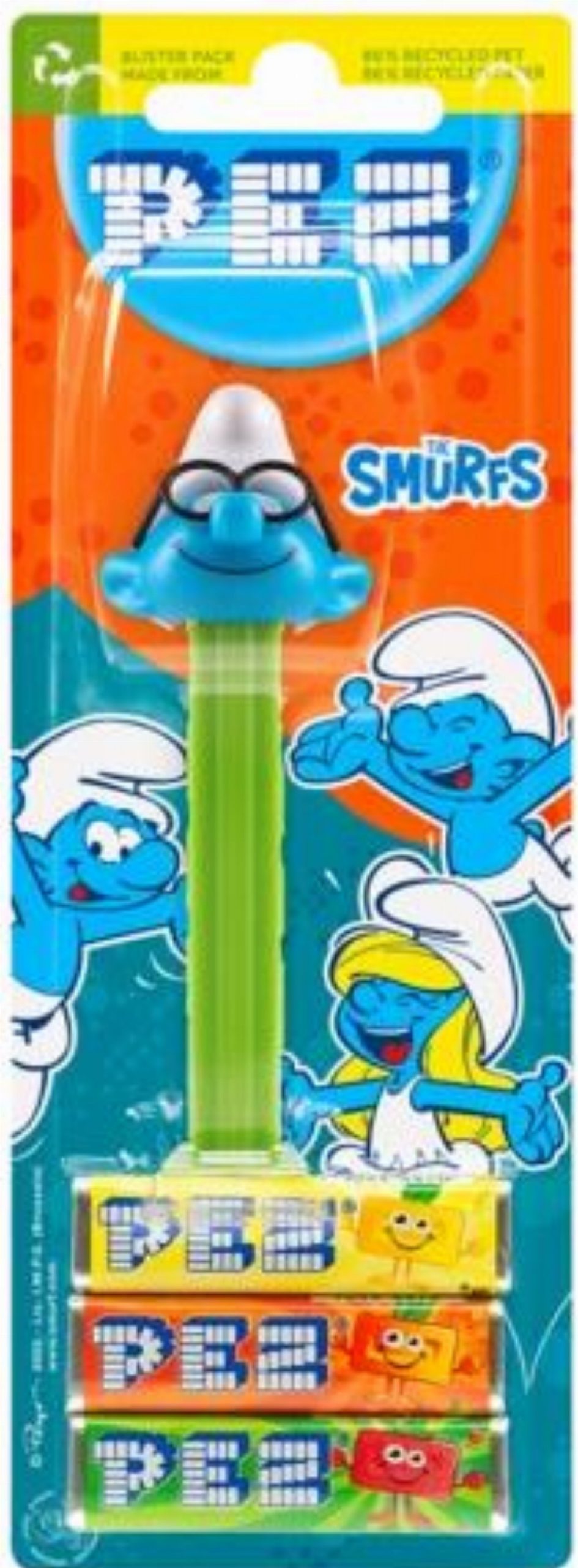 PEZ Dispenser – Τα Στρουμφάκια: Brainy Smurf