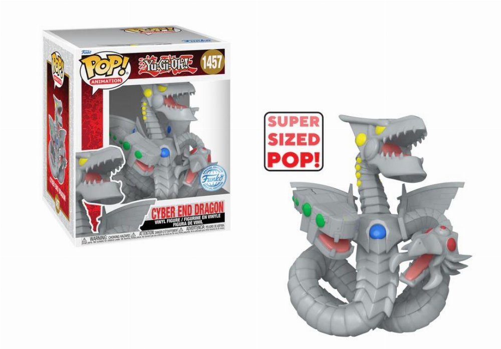 Φιγούρα Funko POP! Yu-Gi-Oh! – Cyber End Dragon #1457 Supersized (Exclusive)