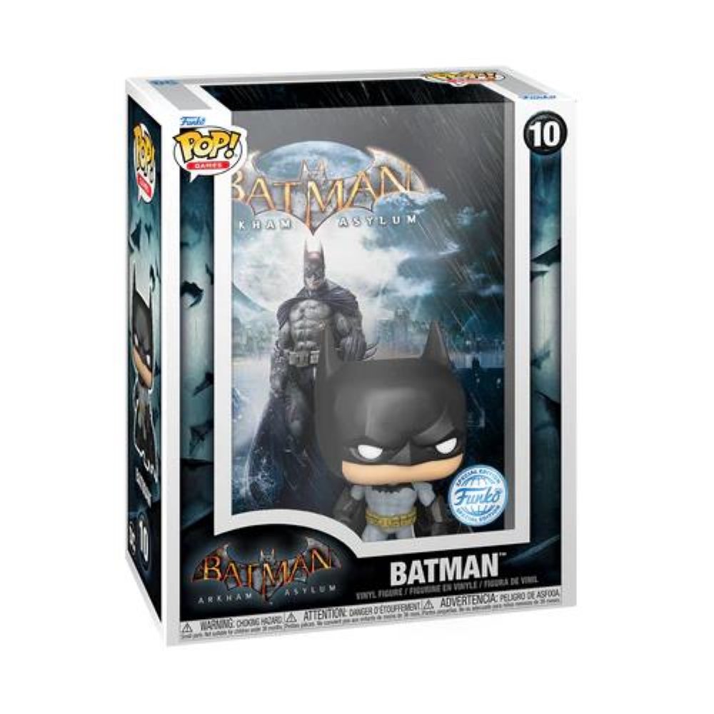Φιγούρα Funko POP! Game Covers: Arkham Asylum – Batman #10 (Exclusive)