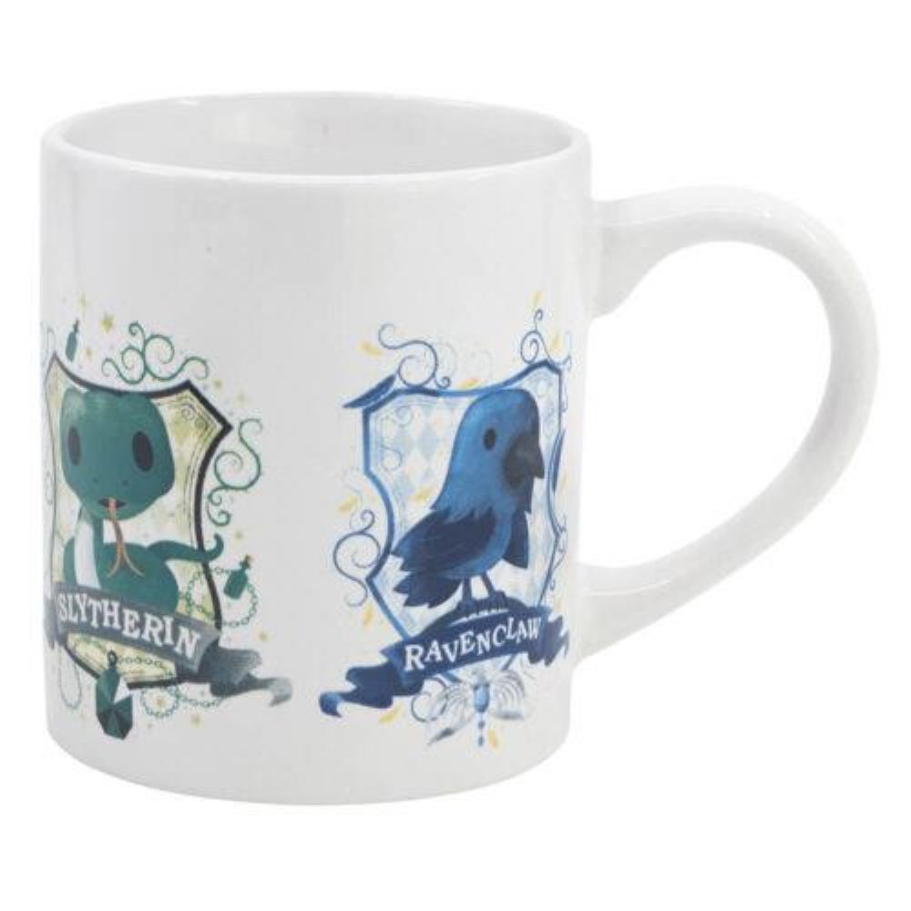 Harry Potter – Chibi Hogwarts Crest Houses Κεραμική Κούπα (325ml)