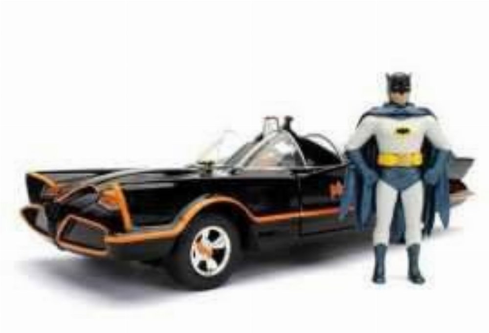 Batman – 1966 Classic TV Series Batmobile with Batman Diecast Model (1/24)