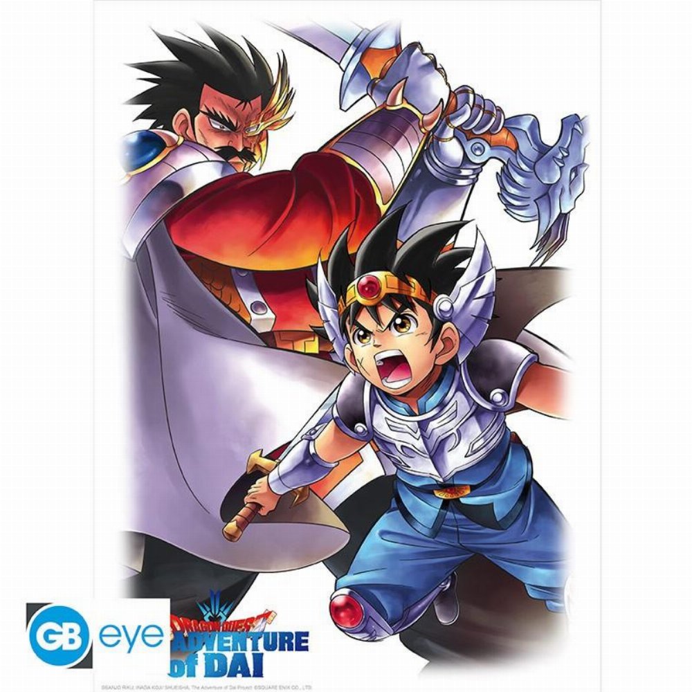Dragon Quest Dai – Dai & Baran Αυθεντική Αφίσα (92x61cm)