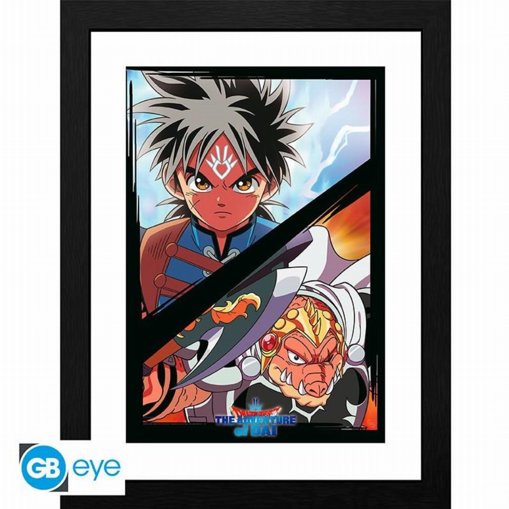 Dragon Quest Dai – Dai vs Crocodine Αφίσα σε Κάδρο (31x41cm)