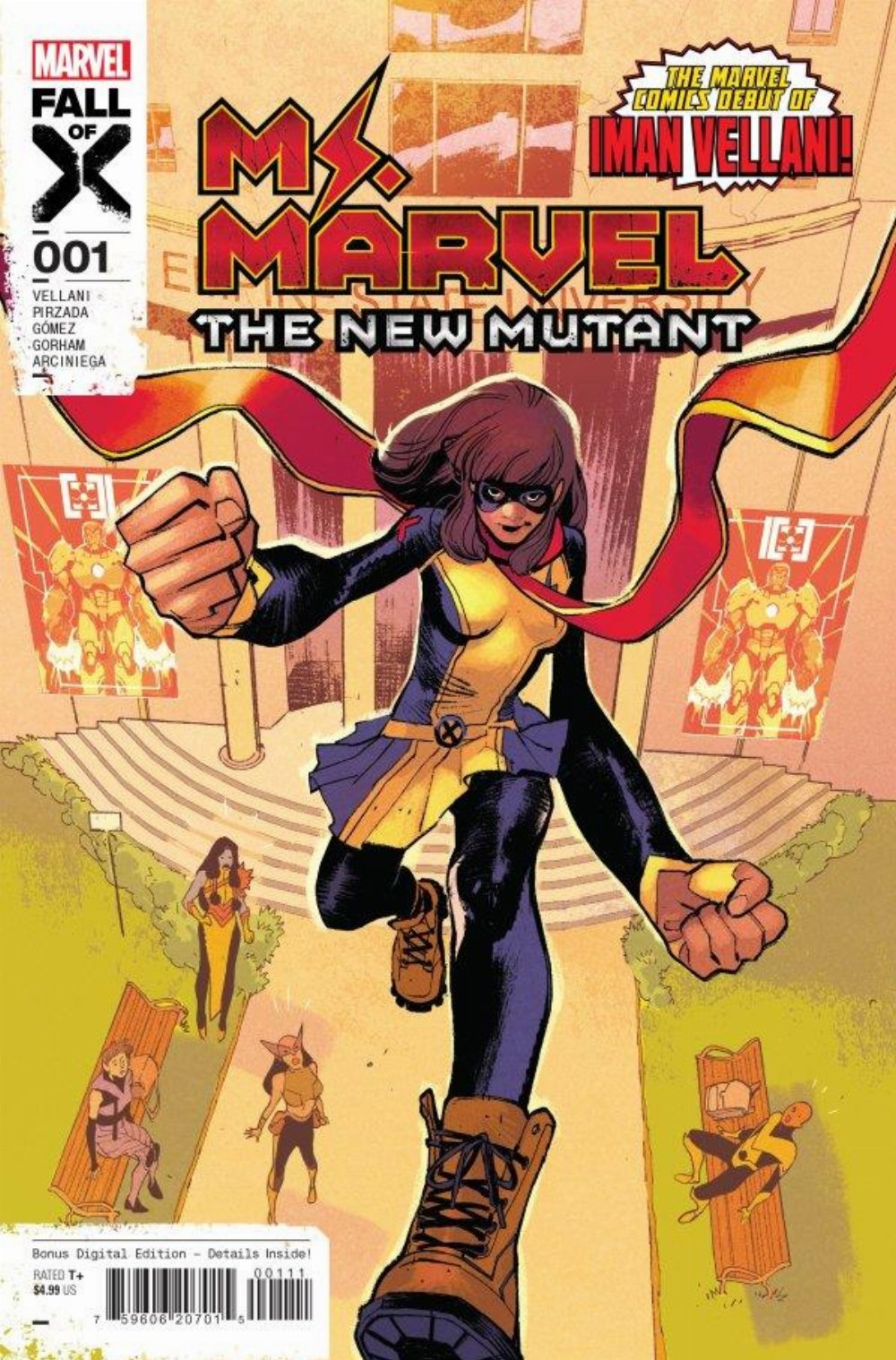 Τεύχος Κόμικ Ms. Marvel The New Mutant #1