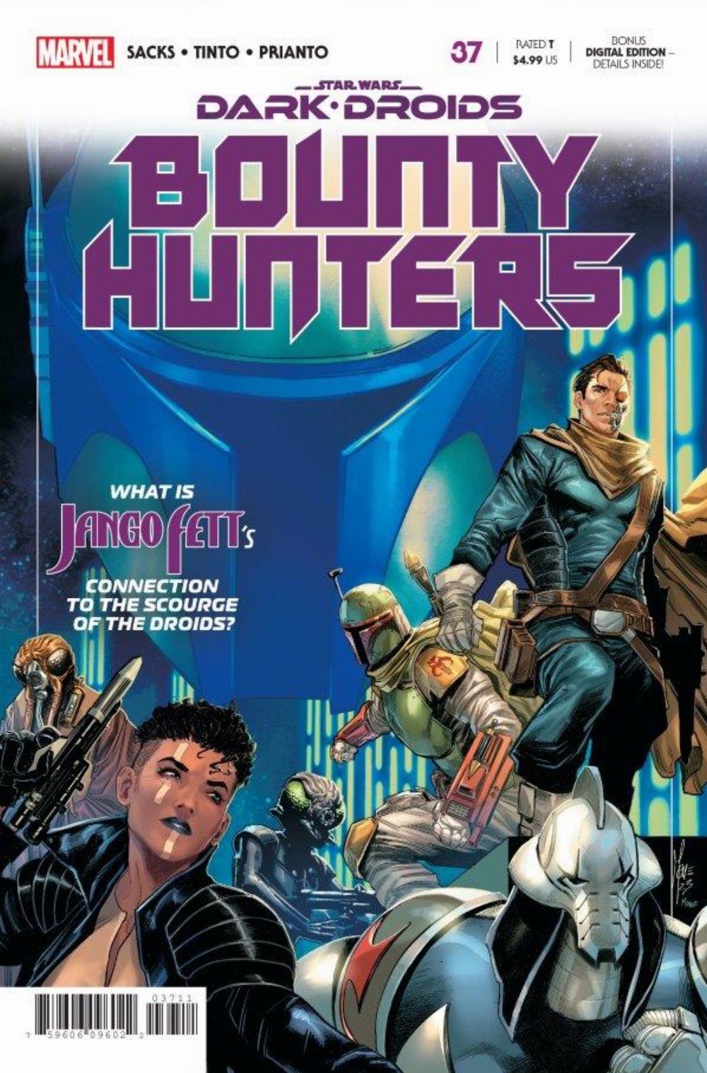 Τεύχος Κόμικ Star Wars Bounty Hunters #37