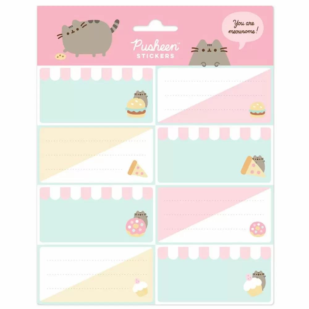 Pusheen – Foodie Collection Αυτοκόλλητες Ετικέτες (8×2)
